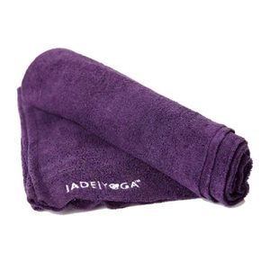 Jade Yoga Mat Towel - Purple